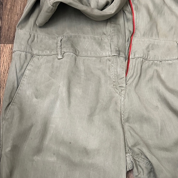 Etienne Marcel | M | Olive Green Women's Jumpsuit - Picture 5 of 11